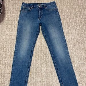 APC Heavyweight Blue Denim Petit New Standard 29